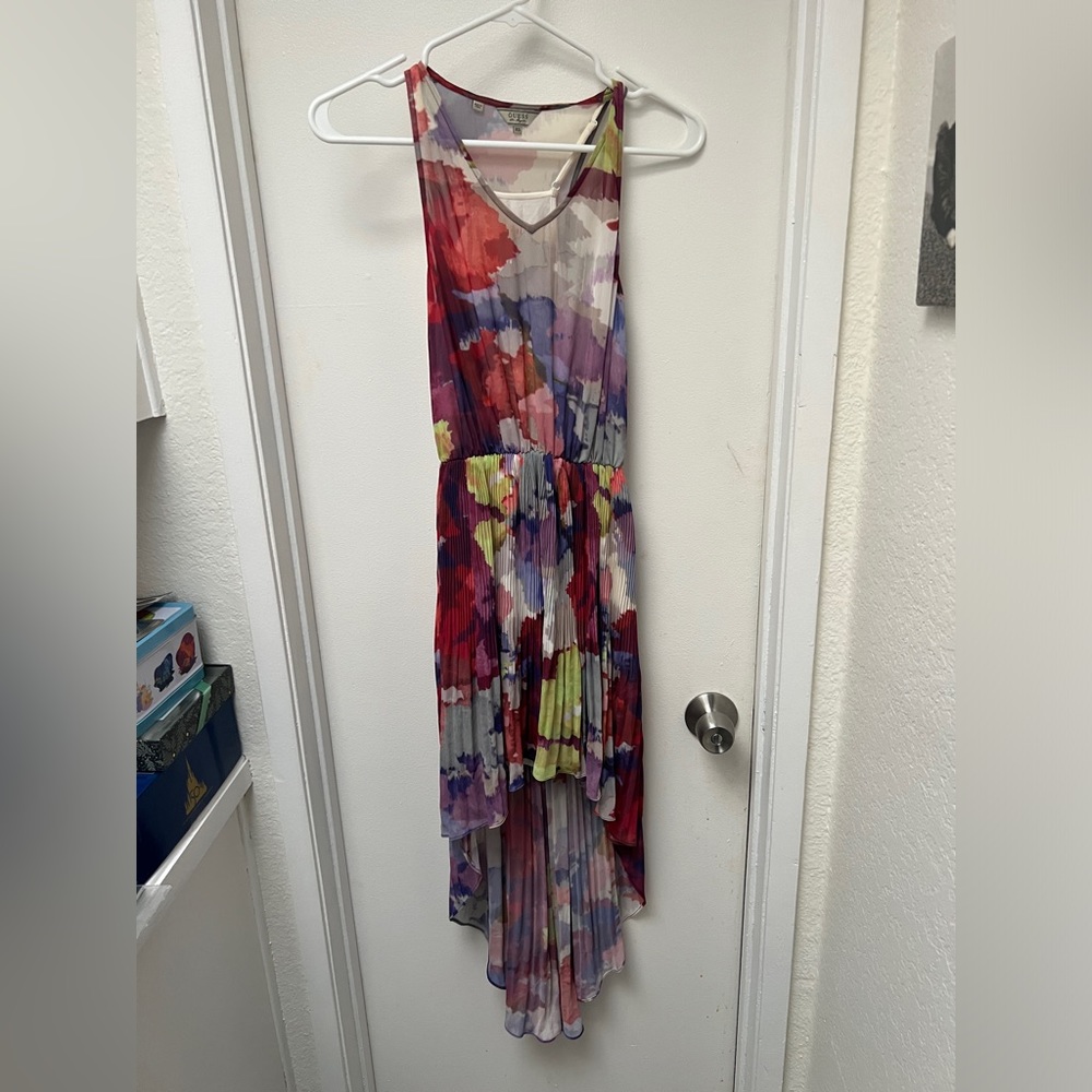 Guess Hi-Low Floral Dress Size XS